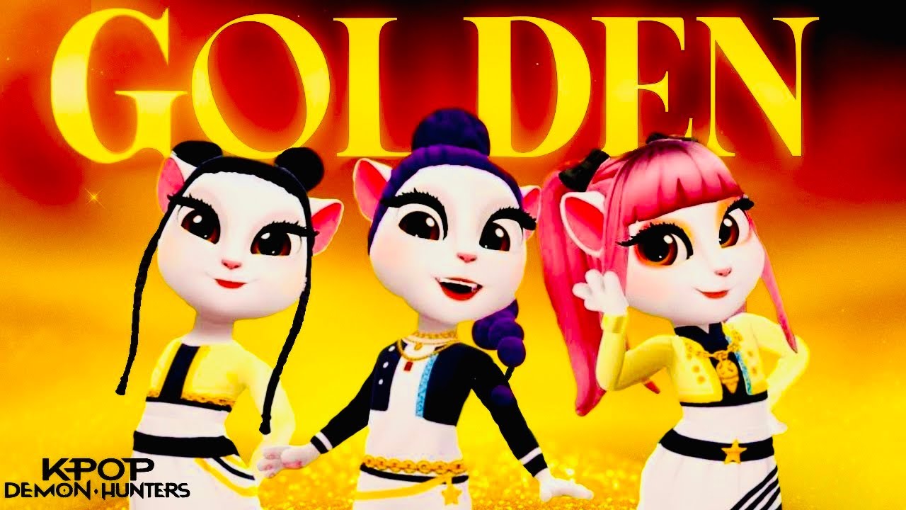 "Golden " From the KPop Demon Hunters || My Talking Angela 2 (NEW SEASON) #59 