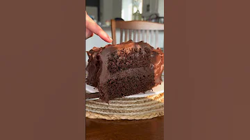 Dreamy, fudgey, decadent chocolate cake inspired by Matilda!