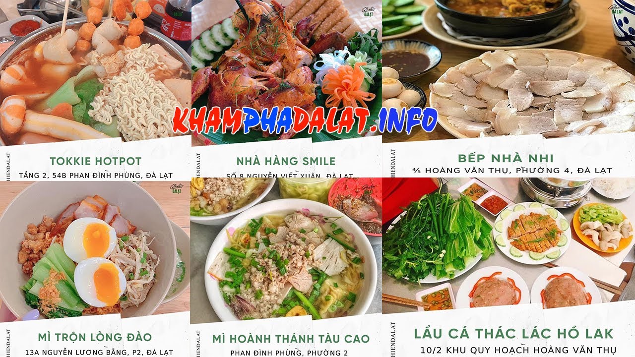 quán ăn ngon khu vực trần duy hưng Update New Bỏ túi 32 Quán ăn Ngon phải thử khi đến Thành phố Đà Lạt # 2 - Cuộc sống Đà Lạt