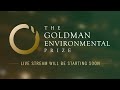 2020 goldman environmental prize virtual award ceremony