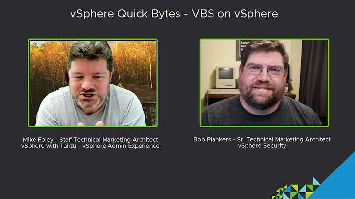 VBS update with Bob Plankers