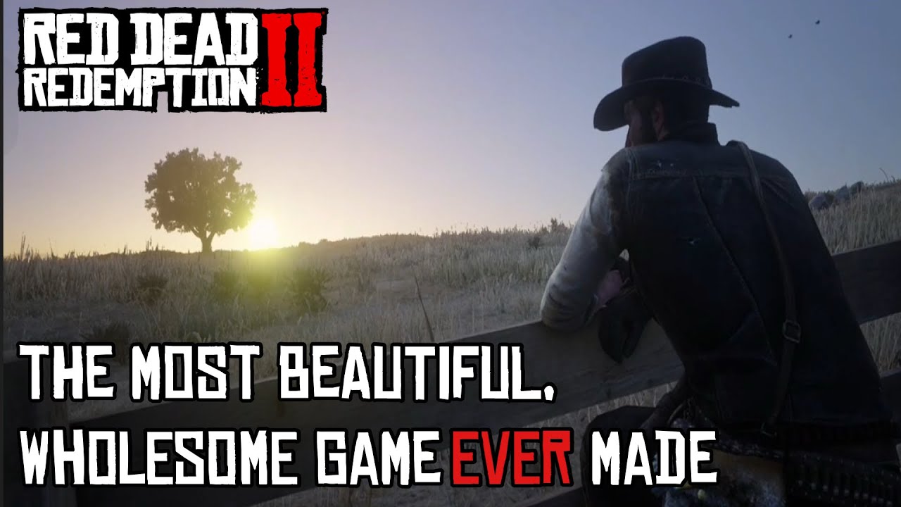 Red Dead Redemption 2 in First Person is the Most Beautiful, Wholesome ...