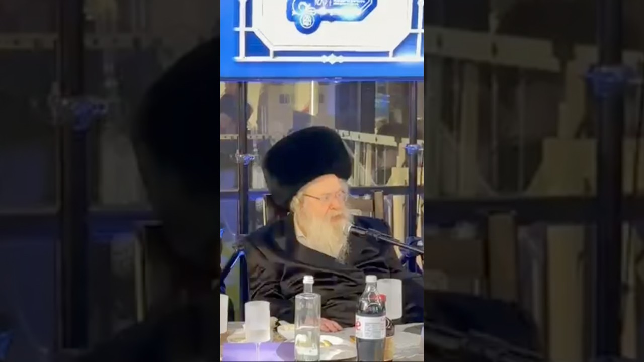 בן האדמו׳ר מגור במלוה מלכה במאנסי