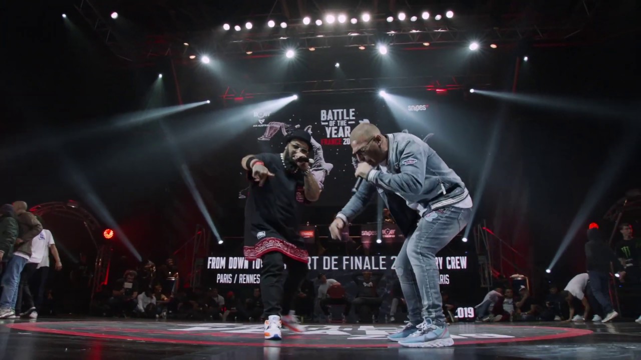 BATTLE OF THE YEAR FRANCE 2019  QUART DE FINALE ADULTES 2 - FROM DOWN TOWN VS MEMORY CREW