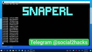 Snaperl v2.0 Tool - Kali Linux @crack2us