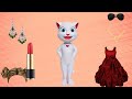 billu dress, lips, set, taj best colour cat makeup comedy video