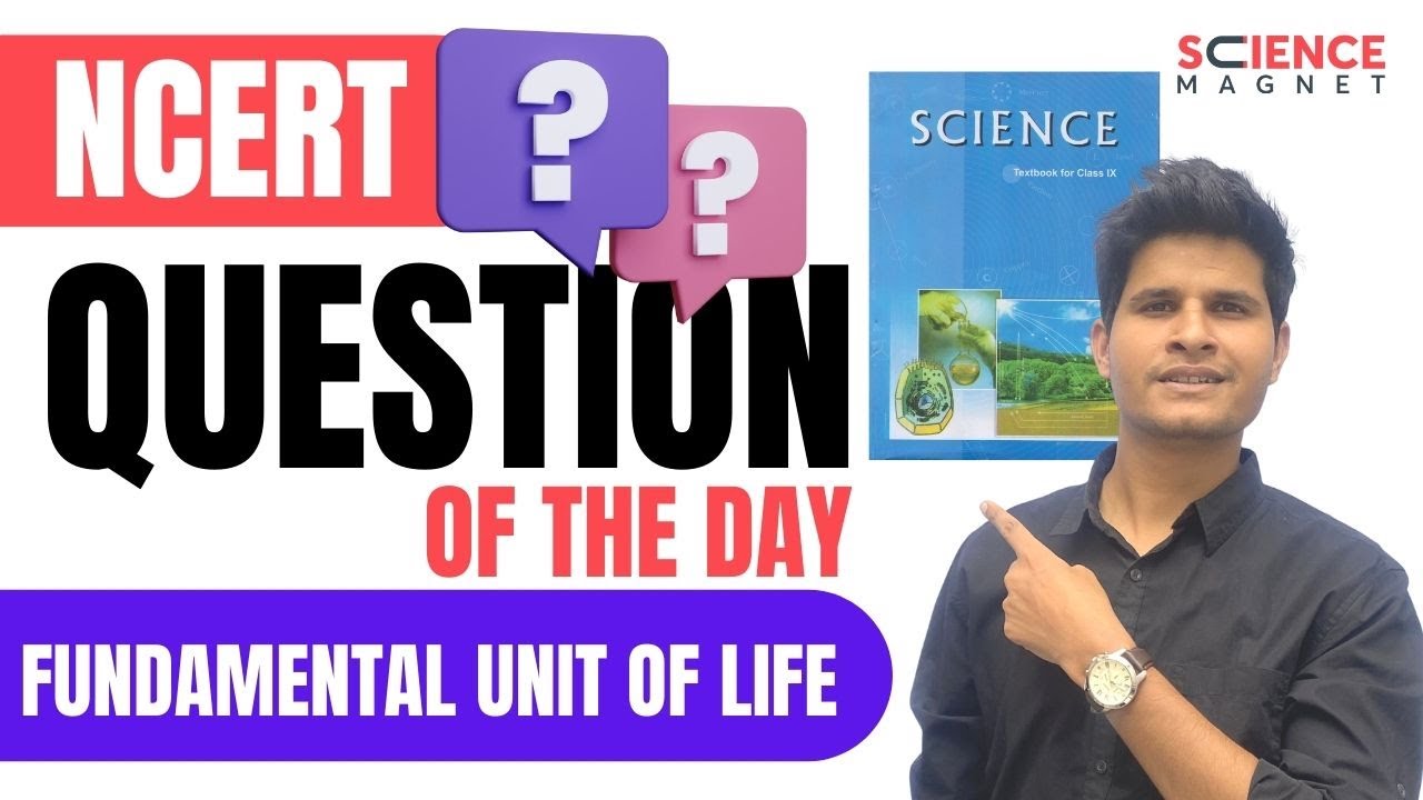 NCERT Question of the Day Fundamental Unit Of Life Neeraj Sir 🤩