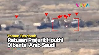 Arab Saudi Bantai Ratusan Prajurit Houthi, Perang Saudara Yaman Makin Berdarah
