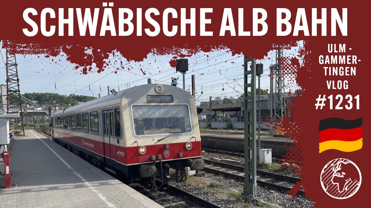 Die Schwäbische Alb-Bahn | TripReport | Vlog 1231