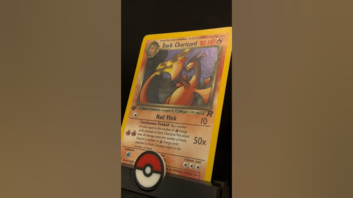 1st Edition Dark Charizard Holo 4/82 2000 Team Rocket WOTC #shorts #pokemon