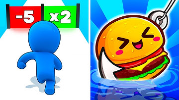 Count Masters Vs Food Run🟥🟩🟨🟧Walkthrough Max Gameplay BW2411