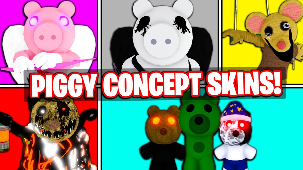 Skin ideas (part1) if this post get 10 upvotes I will post part 2 :  r/piggyroblox