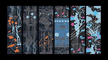 Yale School of Architecture | Core 2 Studio: Section Drawing of English Station