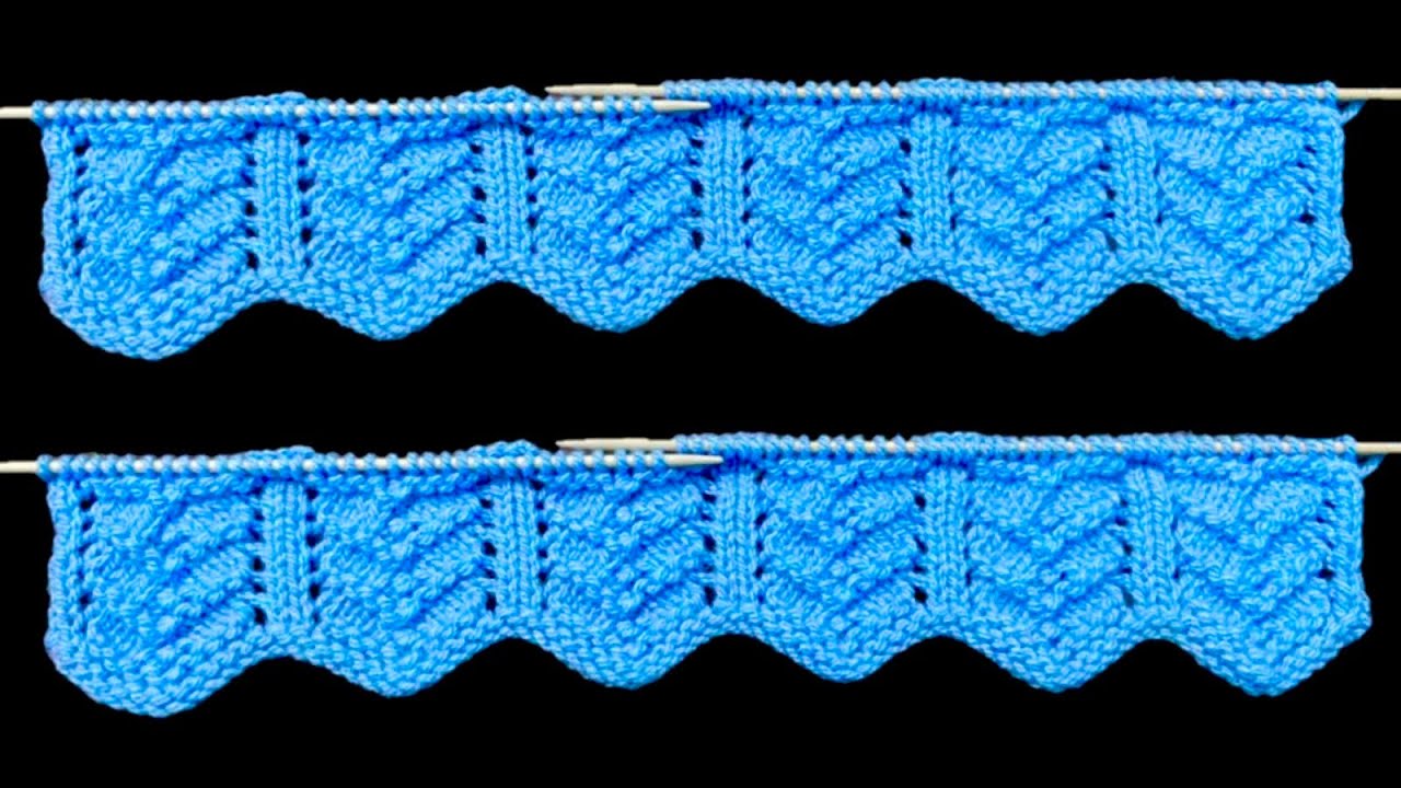 New Knitting Pattern For Ladies Cardigan/Jacket/Sweater and Scalloped Border Design # 224