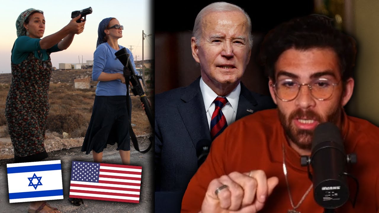 The US Punishes UNHINGED Settlers in the West Bank | HasanAbi reacts