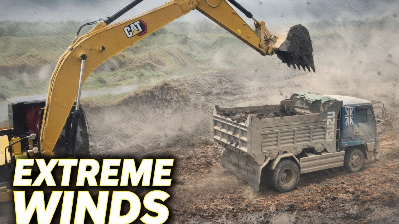 Extreme Winds + Heavy Machinery = Disaster Waiting
