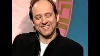 Samuel Fröler intervjuas i Sen Kväll Med Luuk (2001)