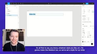 Using Figma for Presentations: Template Slides & Styles