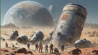 A large spaceship accidentally crash lands on an alien planet || Distant movie recapped in english