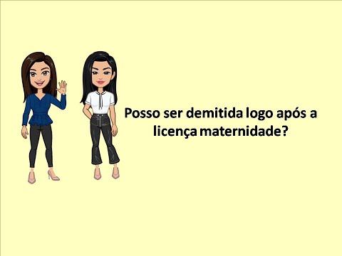 Vídeo: Por Que A Licença Maternidade Obrigatória Paga Pode Nunca Acontecer