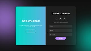Built Animated Login Page from Scratch With HTML CSS JAVASCRIPT || Part 1