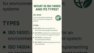 What is ISO 14000