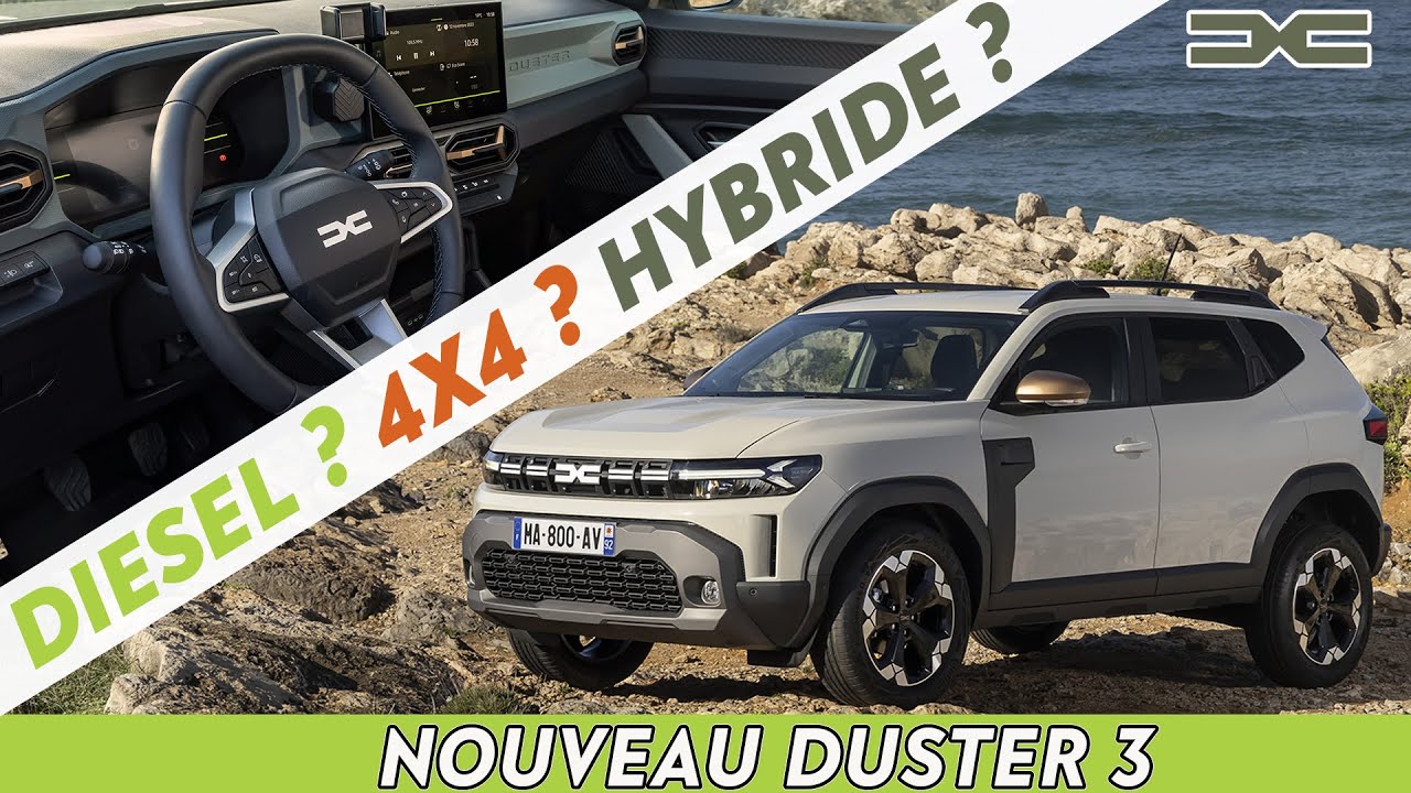 Nouveau Dacia Duster 3 (2024). Tout ce qu'on ne vous a pas (encore) dit !