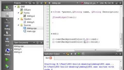 C++ Qt 22  QTreeWidget Continued