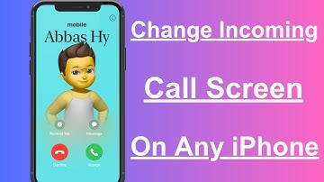 How to Change Incoming Call Screen on iPhone / iOS 17