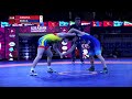 Round 4 FS - 57 kg: A. ASKAROV (KAZ) v. R. RAHUL (IND)