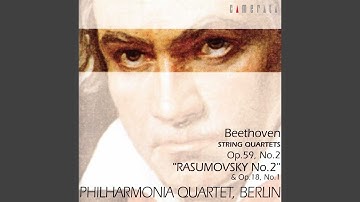 String Quartet No. 1 in F Major, Op. 18 No. 1: III. Scherzo. Allegro molto