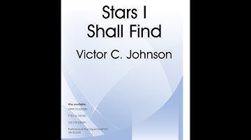 Stars I Shall Find (Three-part Mixed) - Victor C. Johnson