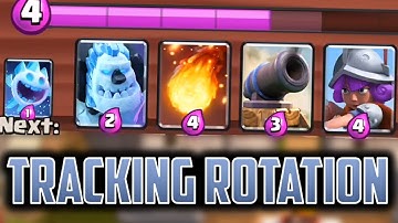 How to Track Card Rotation to win LIVE GAMES // Clash Royale Pro Tips and Examples - Counting Cards!