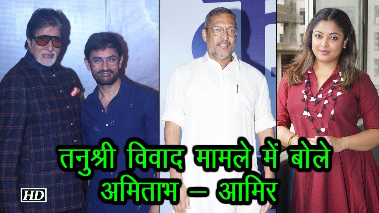 Tanushree विवाद मामले में क्या बोले Amitabh - Aamir ? salman khan song