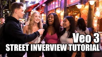 Make Your Own Street Interview Tutorial #veo3 #ai