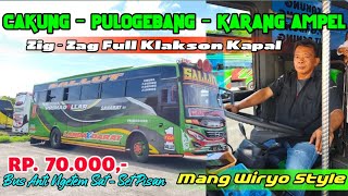 Driver 2 Sahabat Kso SALLUT Banter Juga Bawanya❗Zig-Zag Full Klakson Kapal🔥