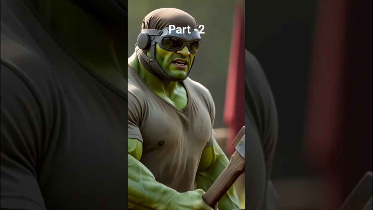 Hulk father is died and he is still hardworking for his family 