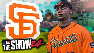 THE REBUILD BEGINS! | MLB the Show 24 San Francisco Giants Franchise Mode | Ep 1 [S1]
