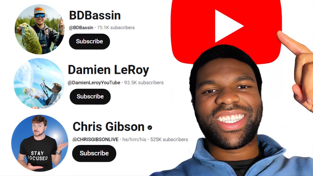 I helped 3 random YouTubers make $25M in a year! - YouTube