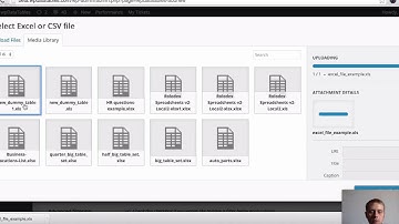 How to create a Table in WordPress from an Excel file using wpDataTables plugin