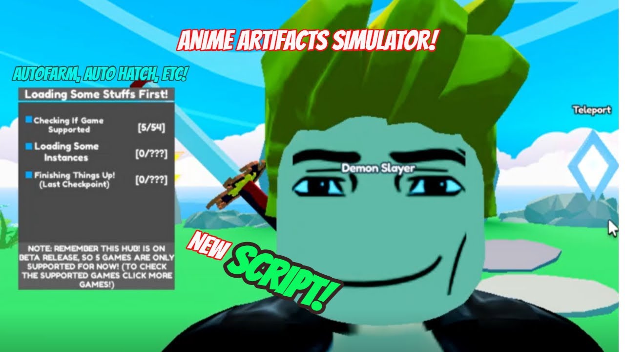 Anime Artifacts Simulator [SCRIPT-2021]