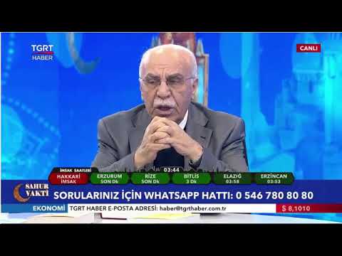Türkiye de ekmek ve su israfı / Osman Ünlü hoca
