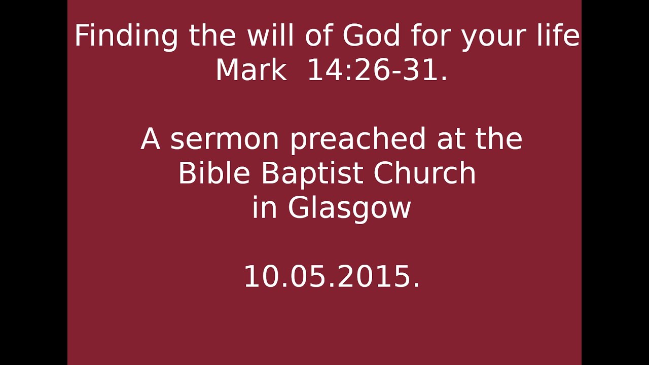 Finding the will of God for your life - YouTube