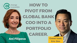 Career change at 50: The unconventional path from Bank COO to a portfolio career