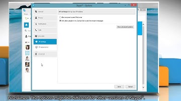 Change the Skype® default folder to save files IMs on Windows® 8.1 PC