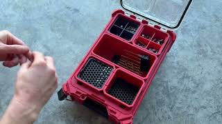 STOP LOSING BITS! 🚫 Vast Concepts Stacking Hex Bit Bins for  Milwaukee PACKOUT Deep Organizer