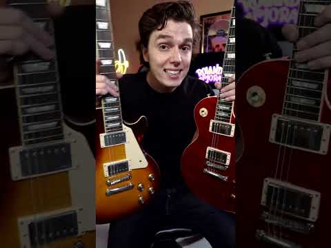 #shorts GIBSON VS EPIPHONE ¿VALE LA PENA LA DIFERENCIA DE PRECIO? #guitarra