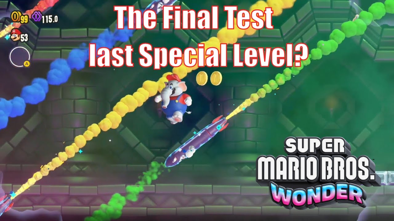 The Final Test -  Wonder Gauntlet Guide | The last Special Level? | Super Mario Bros. Wonder