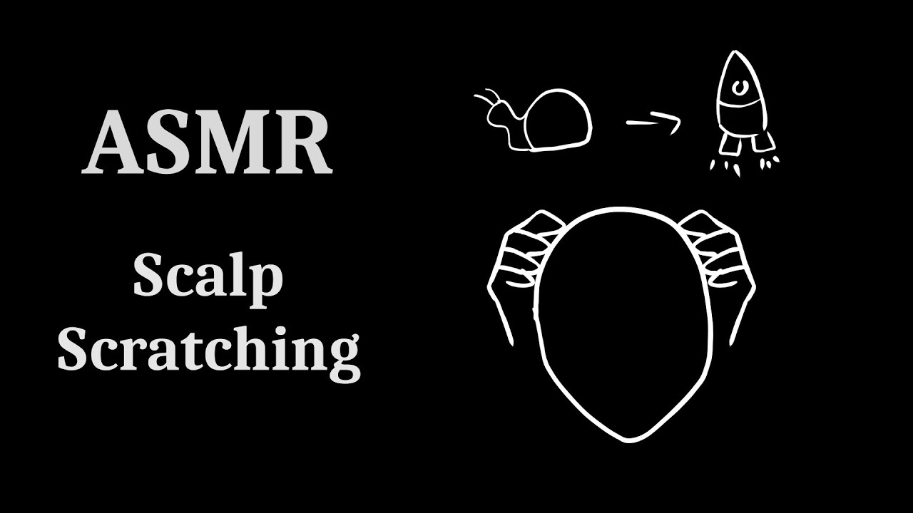 [ASMR] Scalp Scratching Slow to Fast (Request)