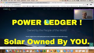 Cryptocurrency Altcoin - POWER LEDGER! - Decentralised Renewable Solar Energy